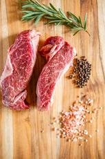 New York Strip Steak (2-Pack, ½ lb Each) | Locally Raised Beef