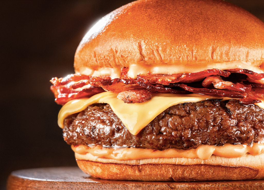 1/2lb burger patty boss burger co